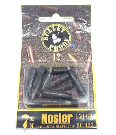 Nosler Bullet Proof 7mm 150gr Ballistic SilverTip (x12)